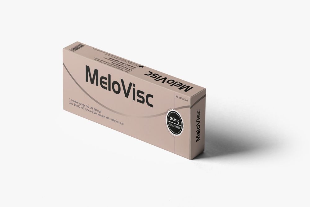 MeloVisc 90 mg, 3% hialuronianu sodu, 3 ml
